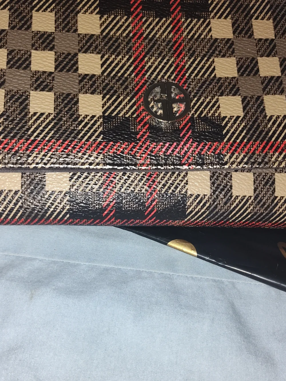 Giani Bernini stylish plaid